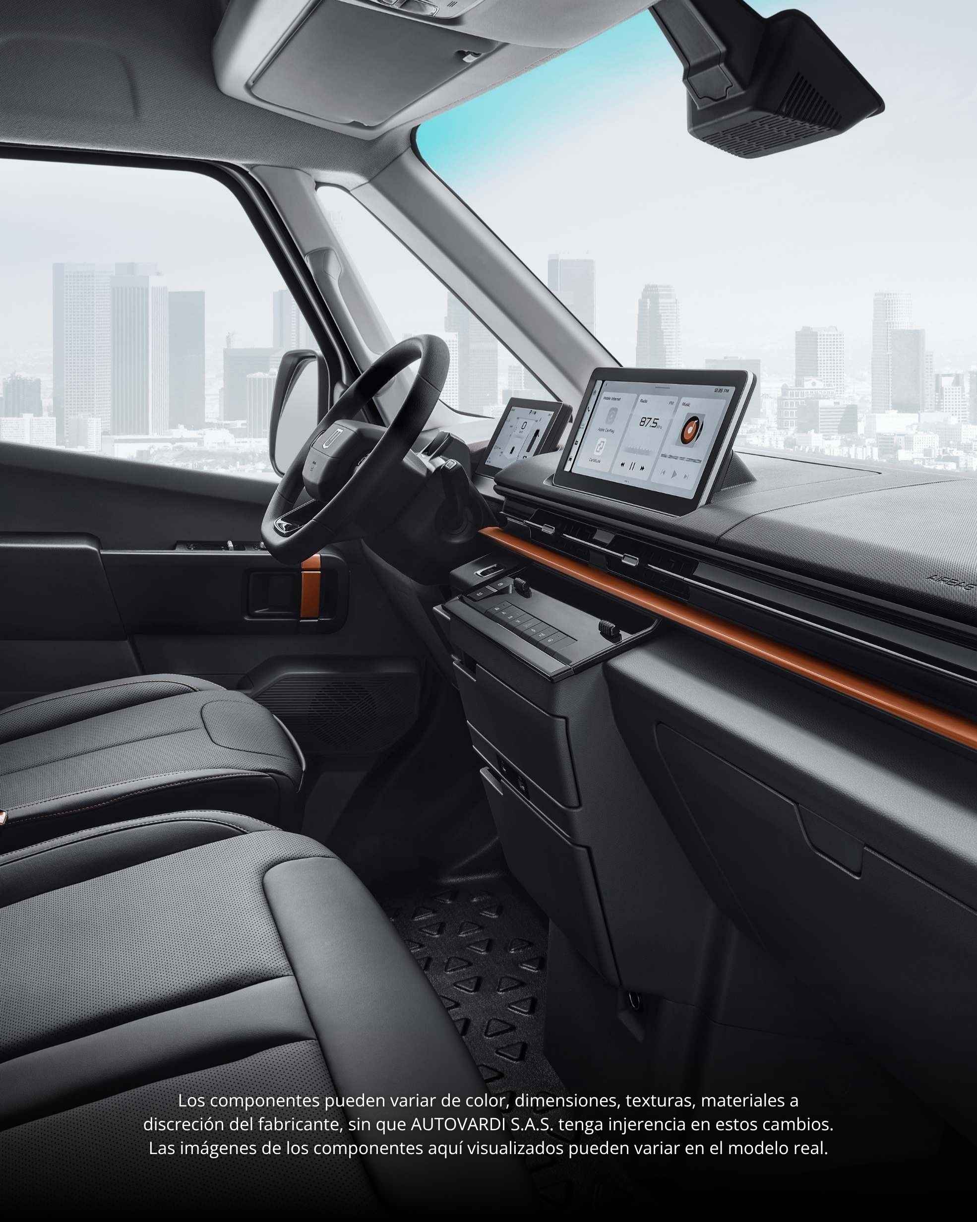 Super Van interior